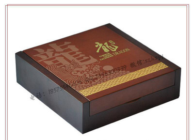 实木金银制品包装盒 定制化工厂生产与销售策略